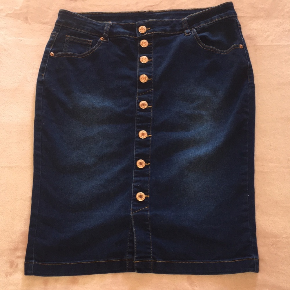 Women’s be-girl jean skirt